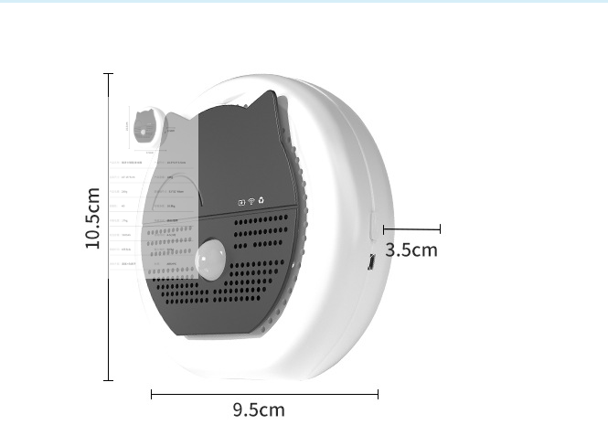 Pet Odor Eliminator Sterilization Ozone Air Cleaner.