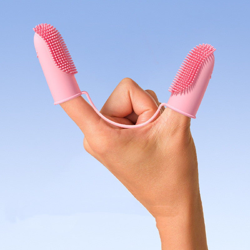 Pet Tooth Cleaning Finger Set.