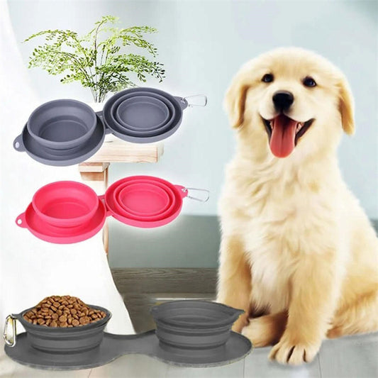 Portable Feed Bowl for Pets.