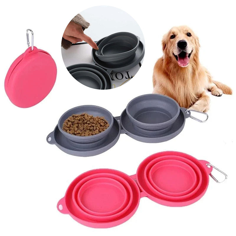 Portable Feed Bowl for Pets.