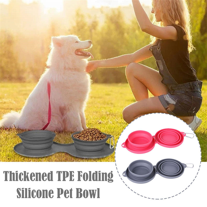 Portable Feed Bowl for Pets.